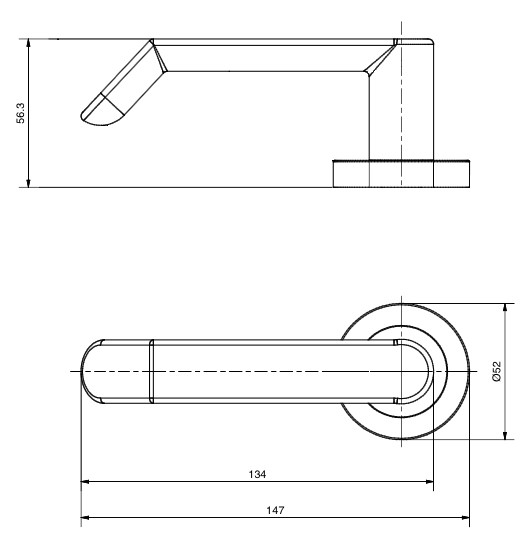Maralina Dda Door Handle