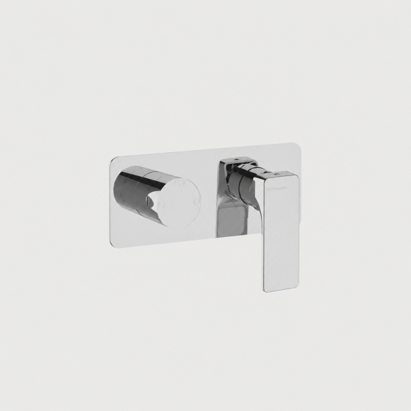 HASK Horizontal Shower/Bath RH Mixer with 2 way diverter and back plate