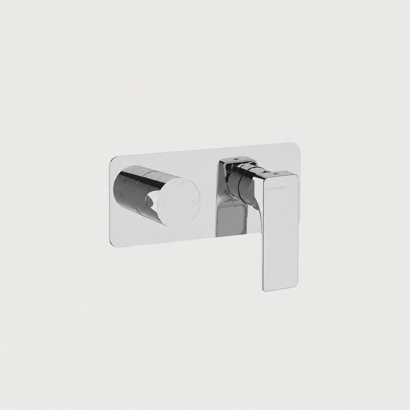 HASK Horizontal Shower/Bath RH Mixer with 2 way diverter and back plate